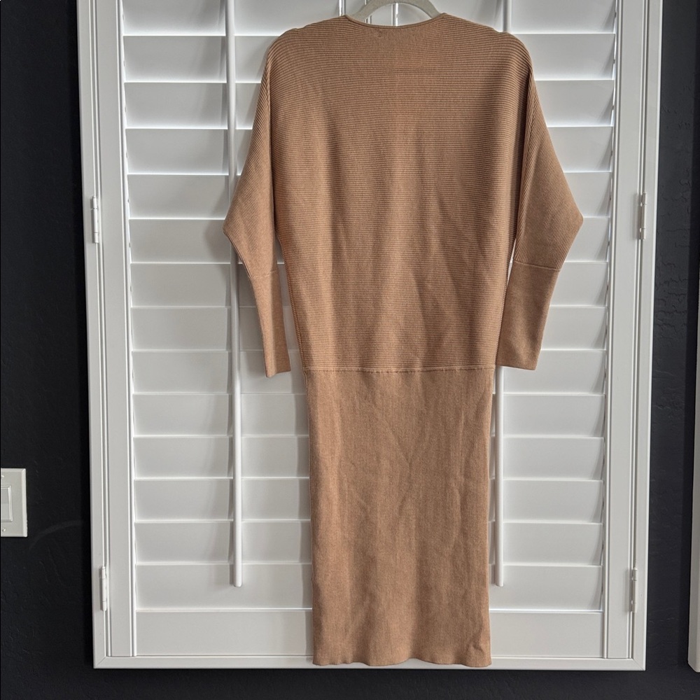 Banana Republic Rina Wrap-Front Sweater Dress - Picture 4 of 5